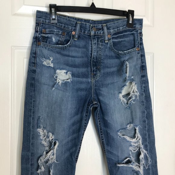 🚶🏻‍♂️Levi's 522 Jeans | Denim | Size 29 x 30 - Picture 3 of 10